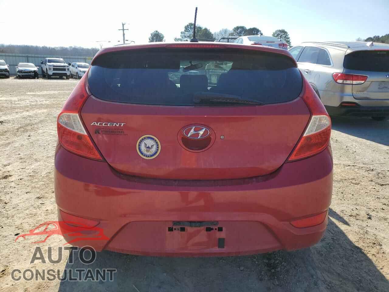 HYUNDAI ACCENT 2012 - KMHCU5AE4CU017563