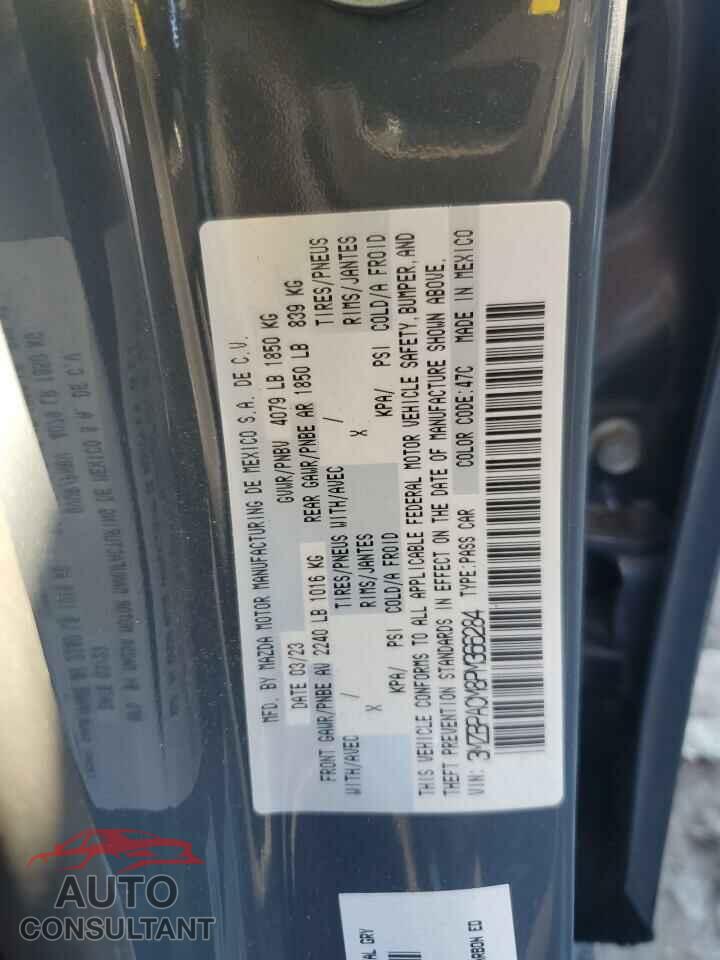 MAZDA 3 2023 - 3MZBPACM8PM366284