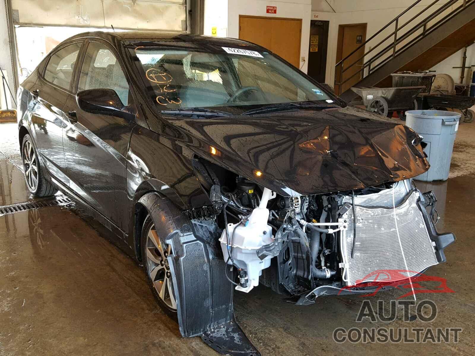 HYUNDAI ACCENT 2017 - KMHCT4AE9HU358283