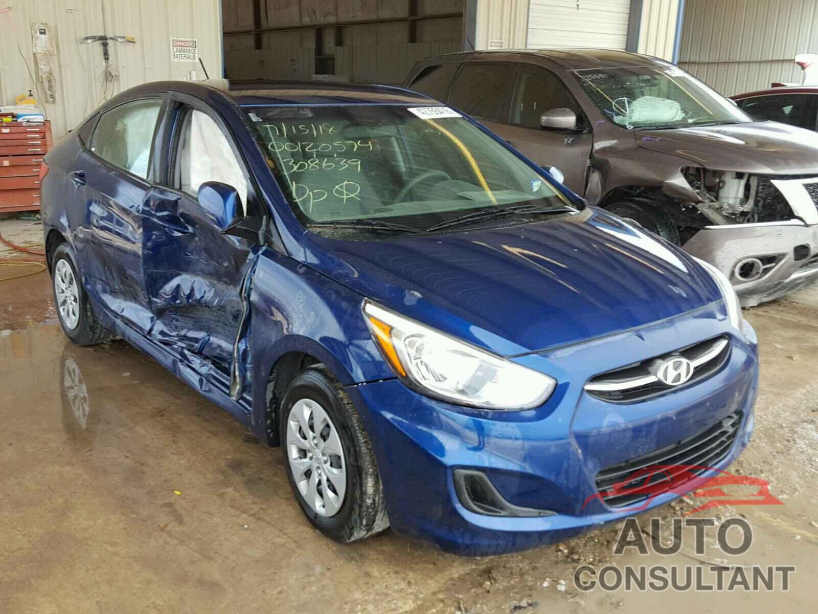 HYUNDAI ACCENT 2017 - KMHCT4AE3HU308639