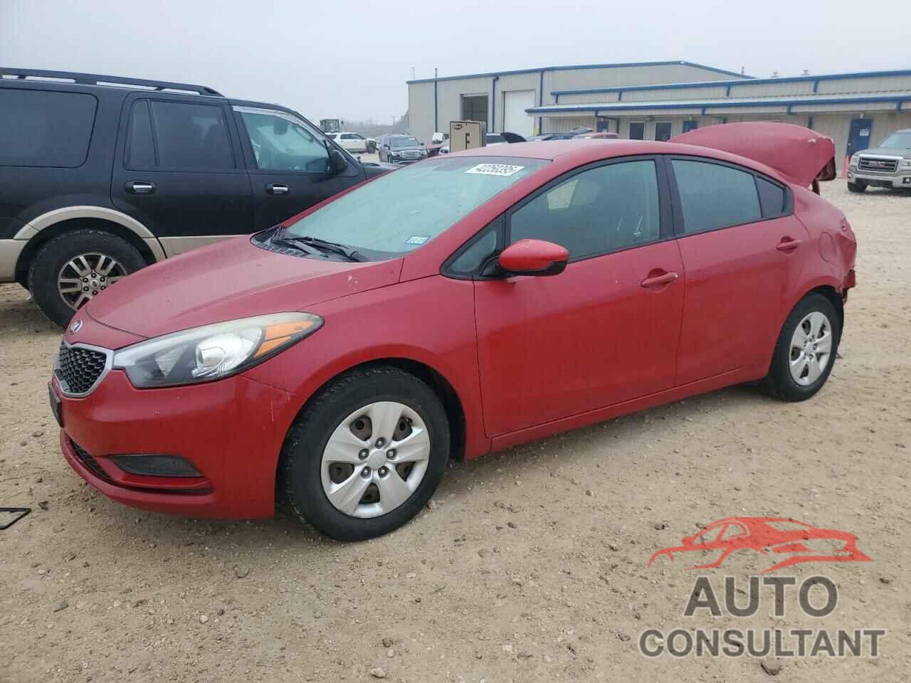 KIA FORTE 2016 - KNAFK4A64G5495523