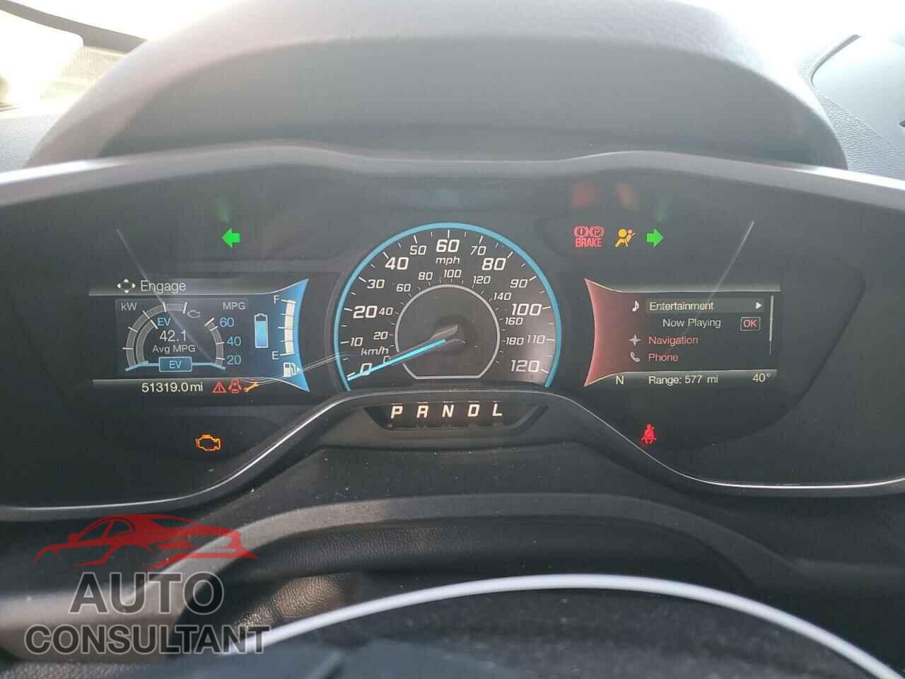 FORD CMAX 2017 - 1FADP5DU4HL110959