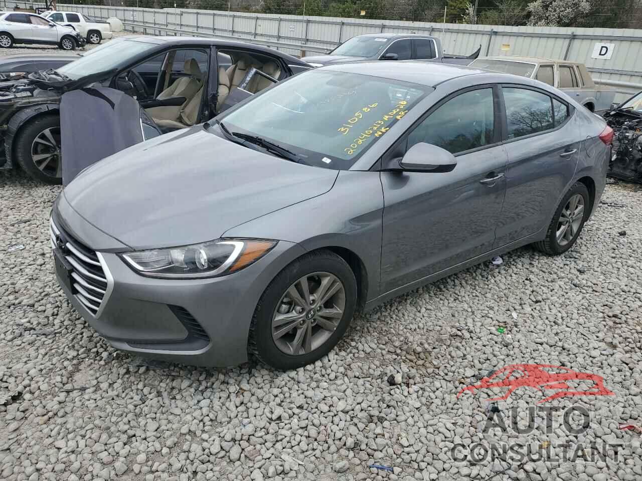 HYUNDAI ELANTRA 2018 - 5NPD84LF7JH310586