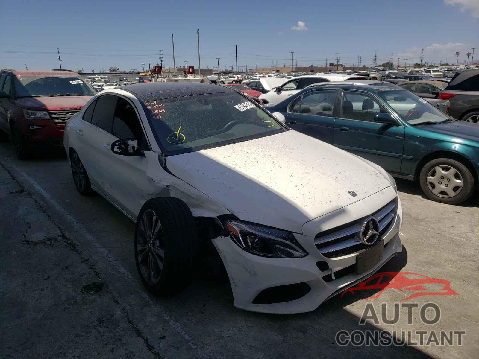 MERCEDES-BENZ C CLASS 2017 - 55SWF4JBXHU233864