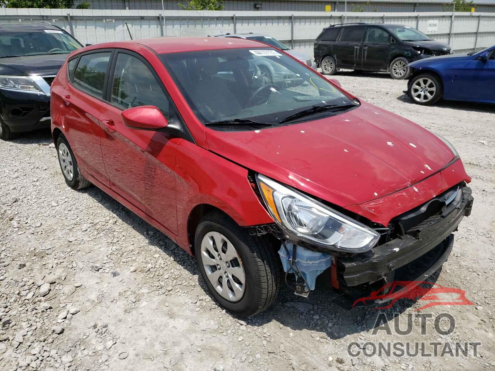 HYUNDAI ACCENT 2016 - KMHCT5AE5GU266852