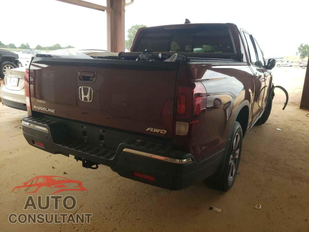 HONDA RIDGELINE 2017 - 5FPYK3F74HB036409