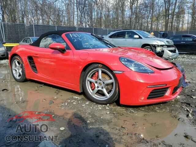 PORSCHE BOXSTER 2017 - WP0CB2A87HS241156