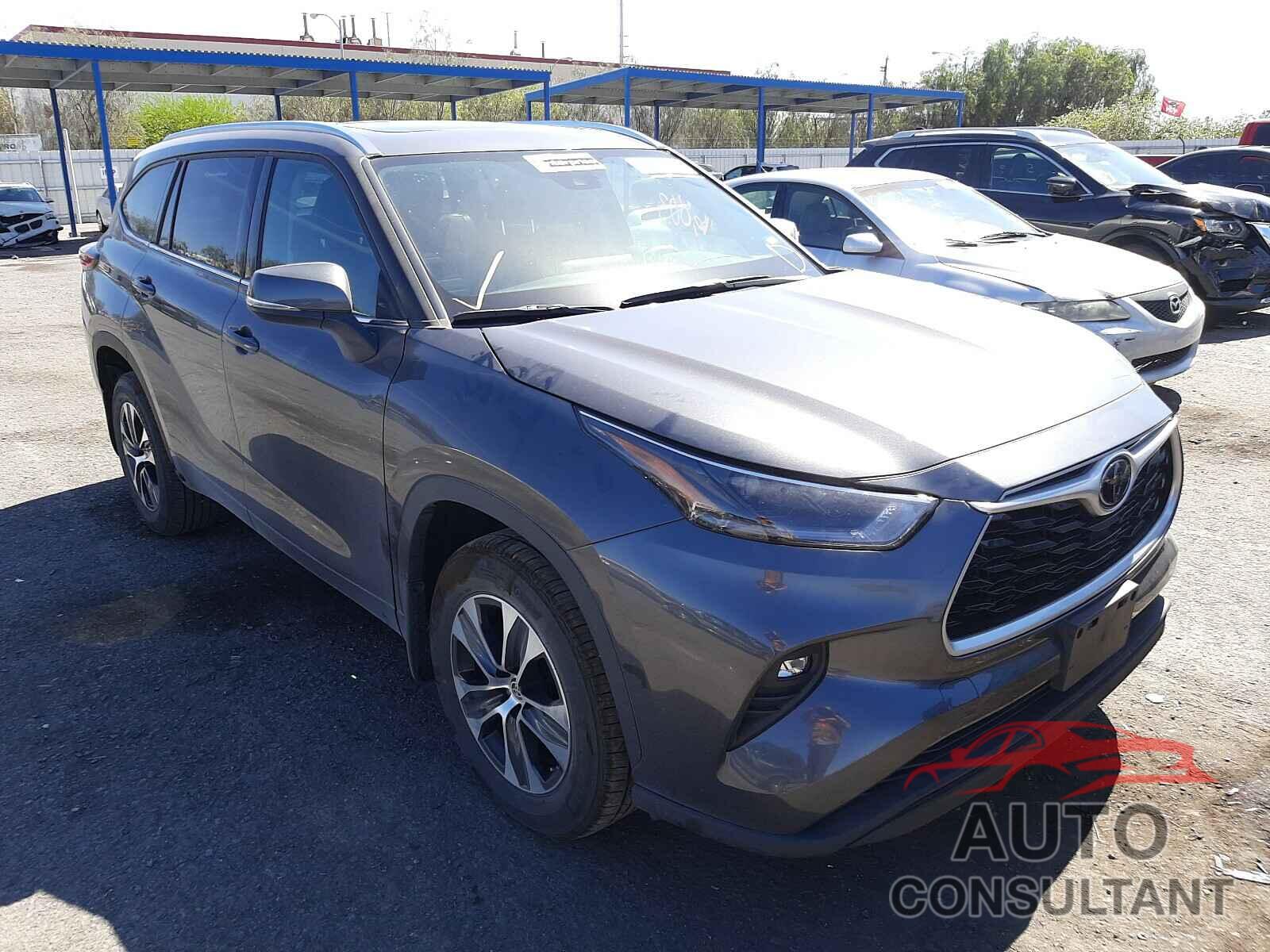 TOYOTA HIGHLANDER 2021 - 5TDGZRBH8MS085376