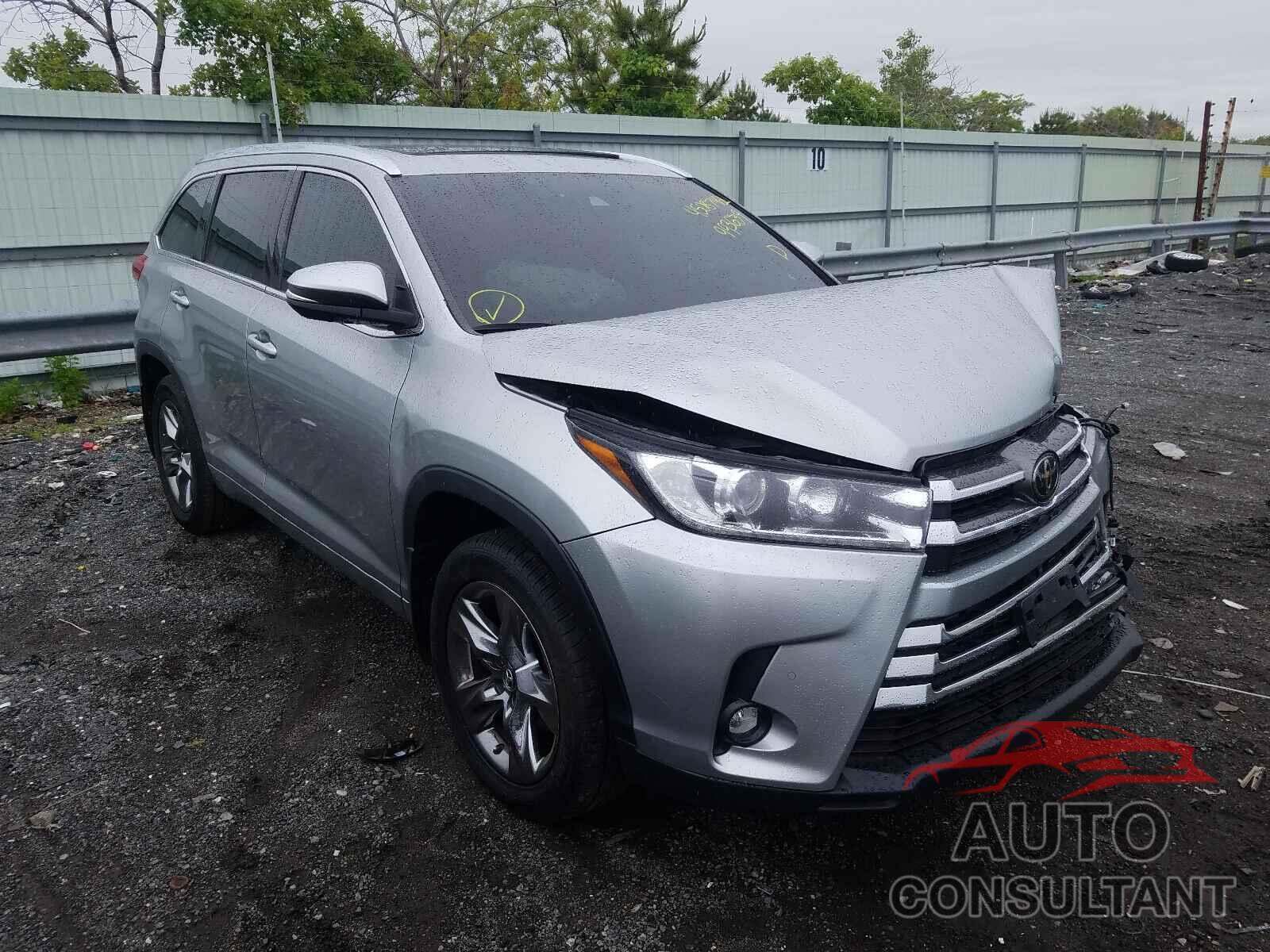 TOYOTA HIGHLANDER 2019 - 5TDDZRFH4KS993639