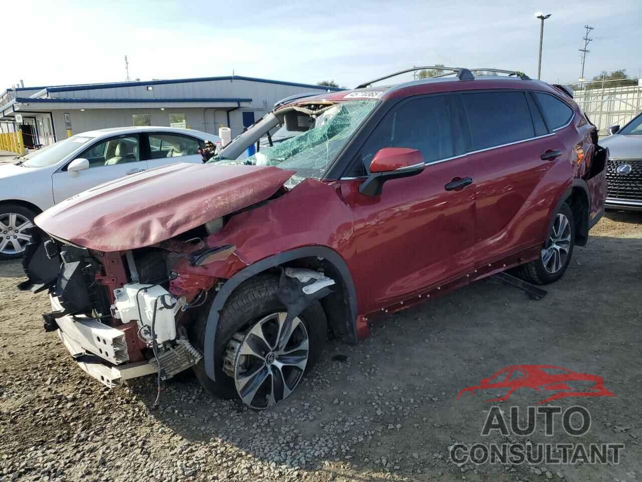 TOYOTA HIGHLANDER 2022 - 5TDGZRBH3NS203707