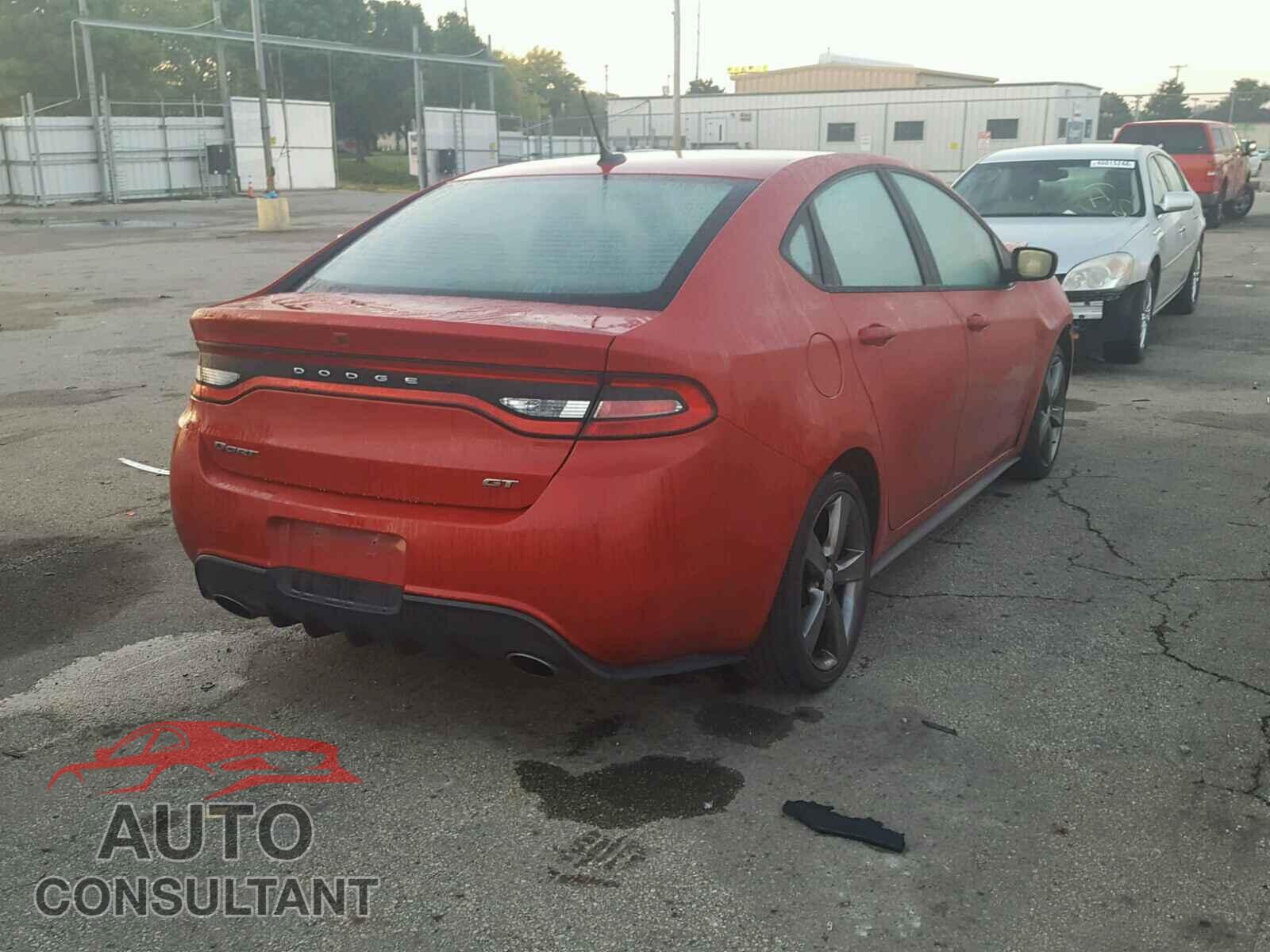 DODGE DART 2015 - 1C3CDFEB6FD150733