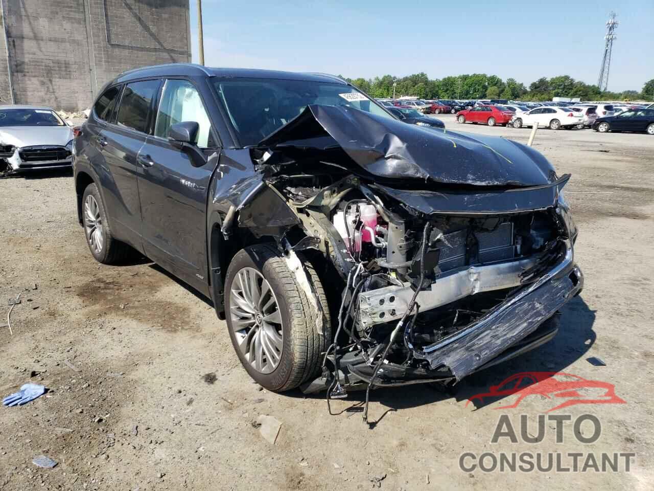TOYOTA HIGHLANDER 2021 - 5TDEBRCH5MS061790