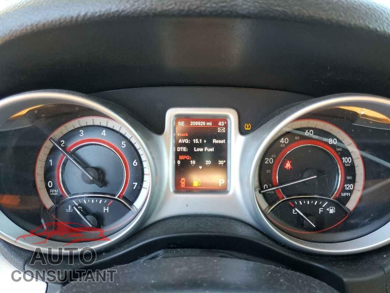 DODGE JOURNEY 2014 - 3C4PDCBB3ET280283
