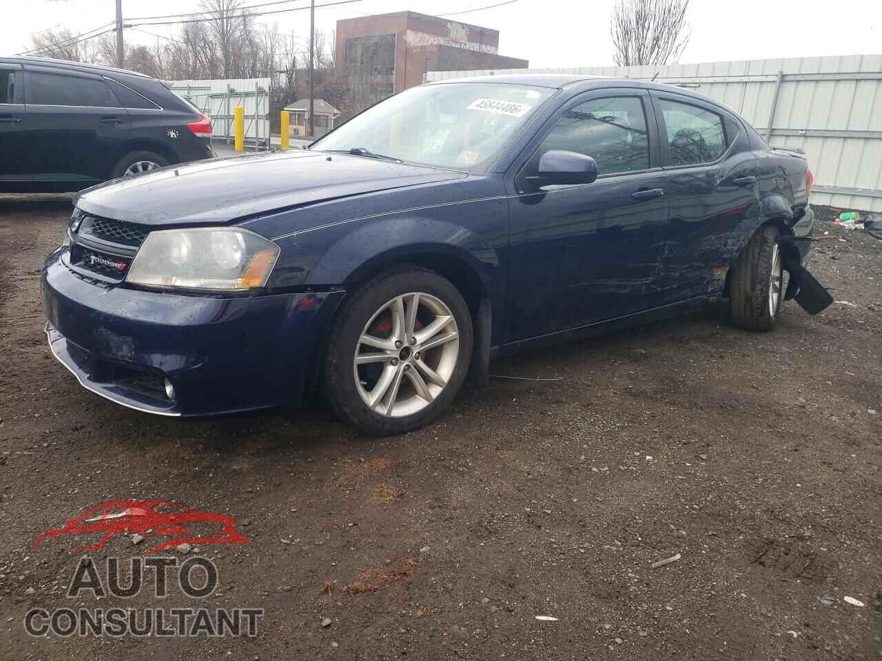 DODGE AVENGER 2013 - 1C3CDZCB1DN545091