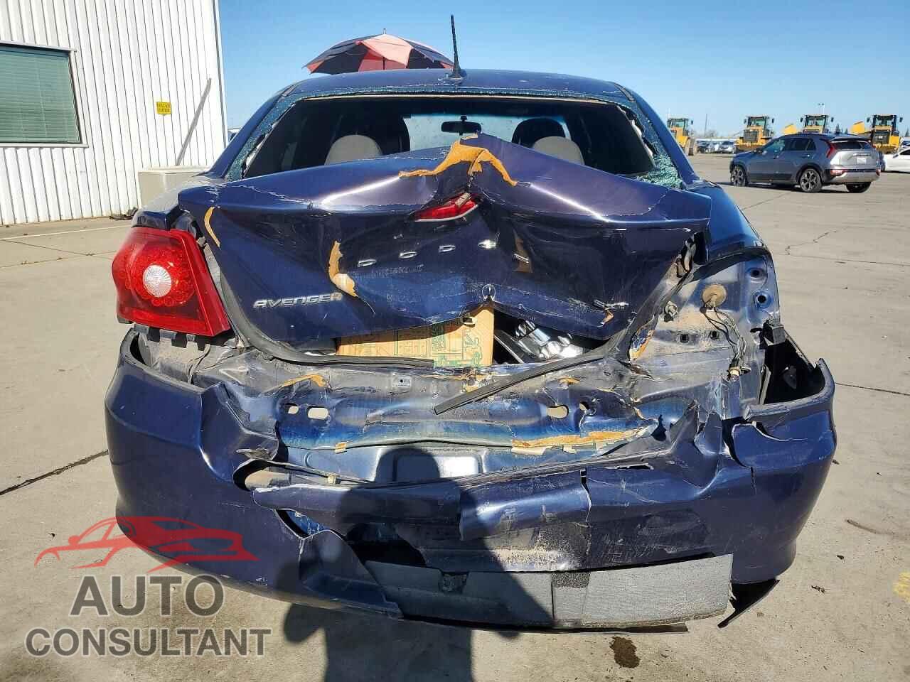 DODGE AVENGER 2013 - 1C3CDZCB5DN662477
