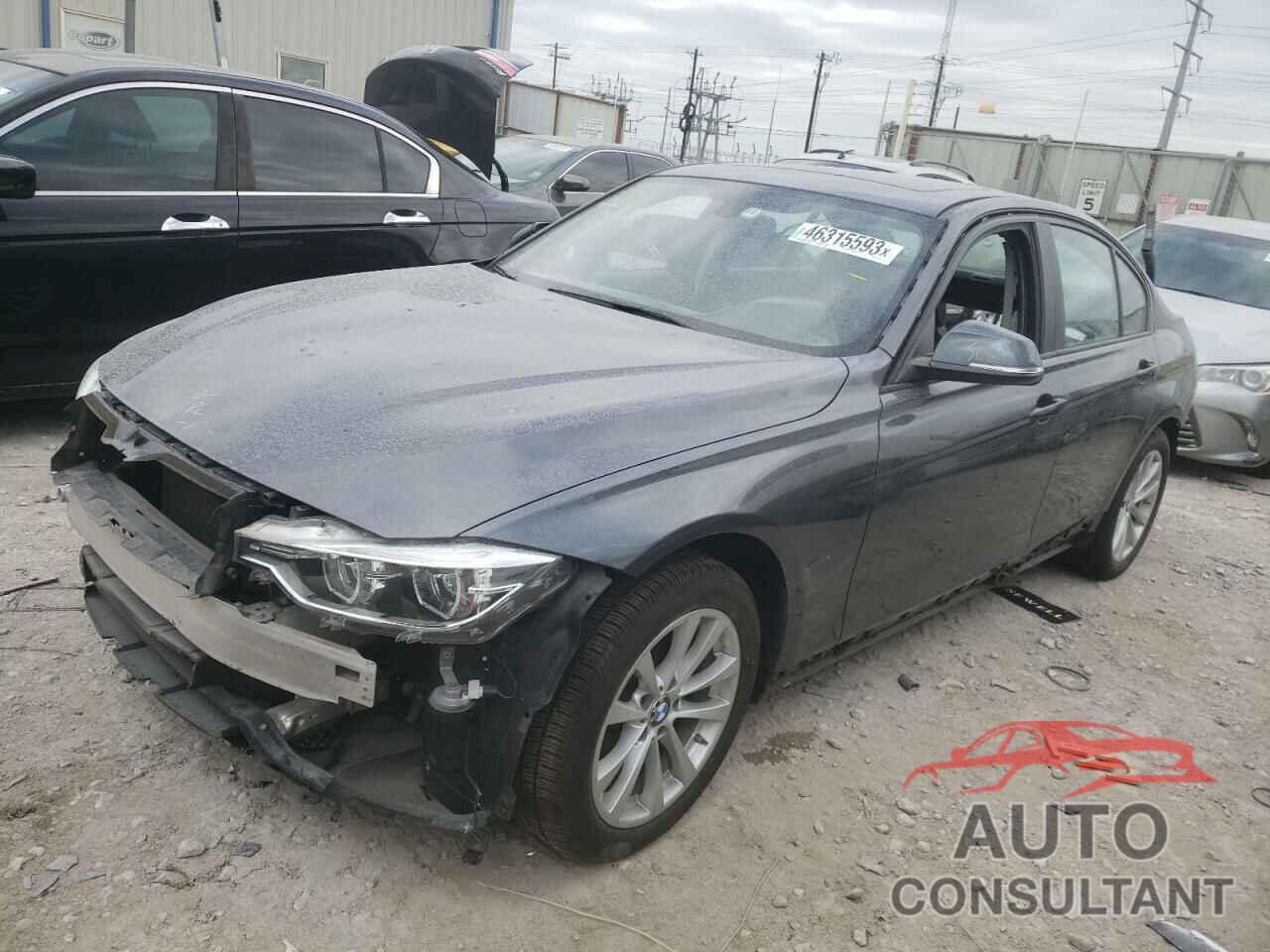 BMW 3 SERIES 2018 - WBA8A9C53JAH14356