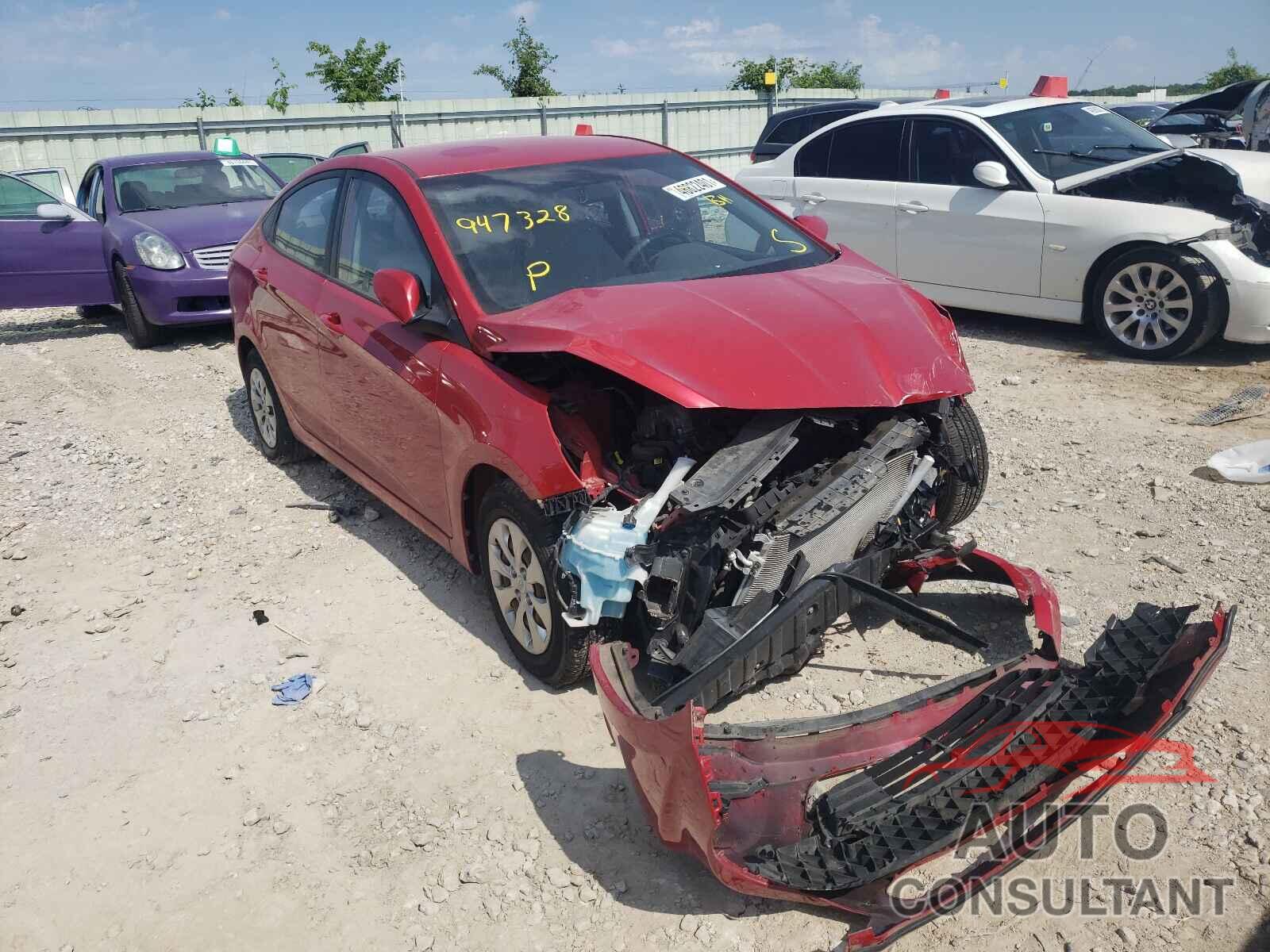 HYUNDAI ACCENT 2016 - KMHCT4AE5GU947328