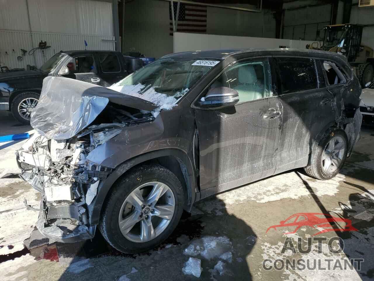 TOYOTA HIGHLANDER 2019 - 5TDDZRFH2KS702247