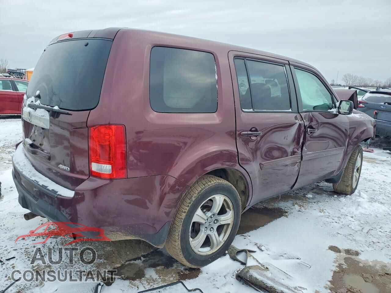 HONDA PILOT 2013 - 5FNYF4H58DB081491