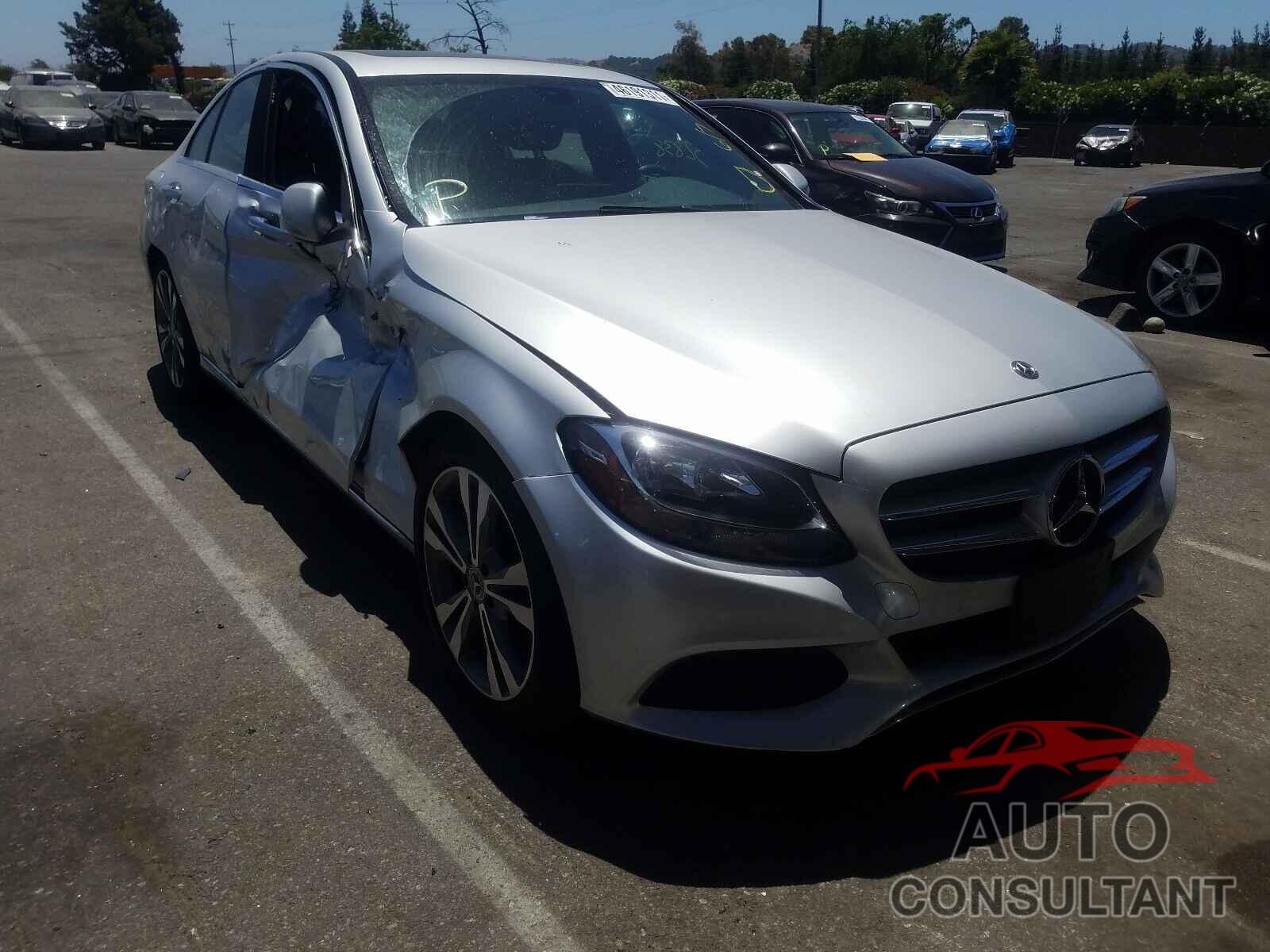 MERCEDES-BENZ C CLASS 2018 - 55SWF4JB4JU253730