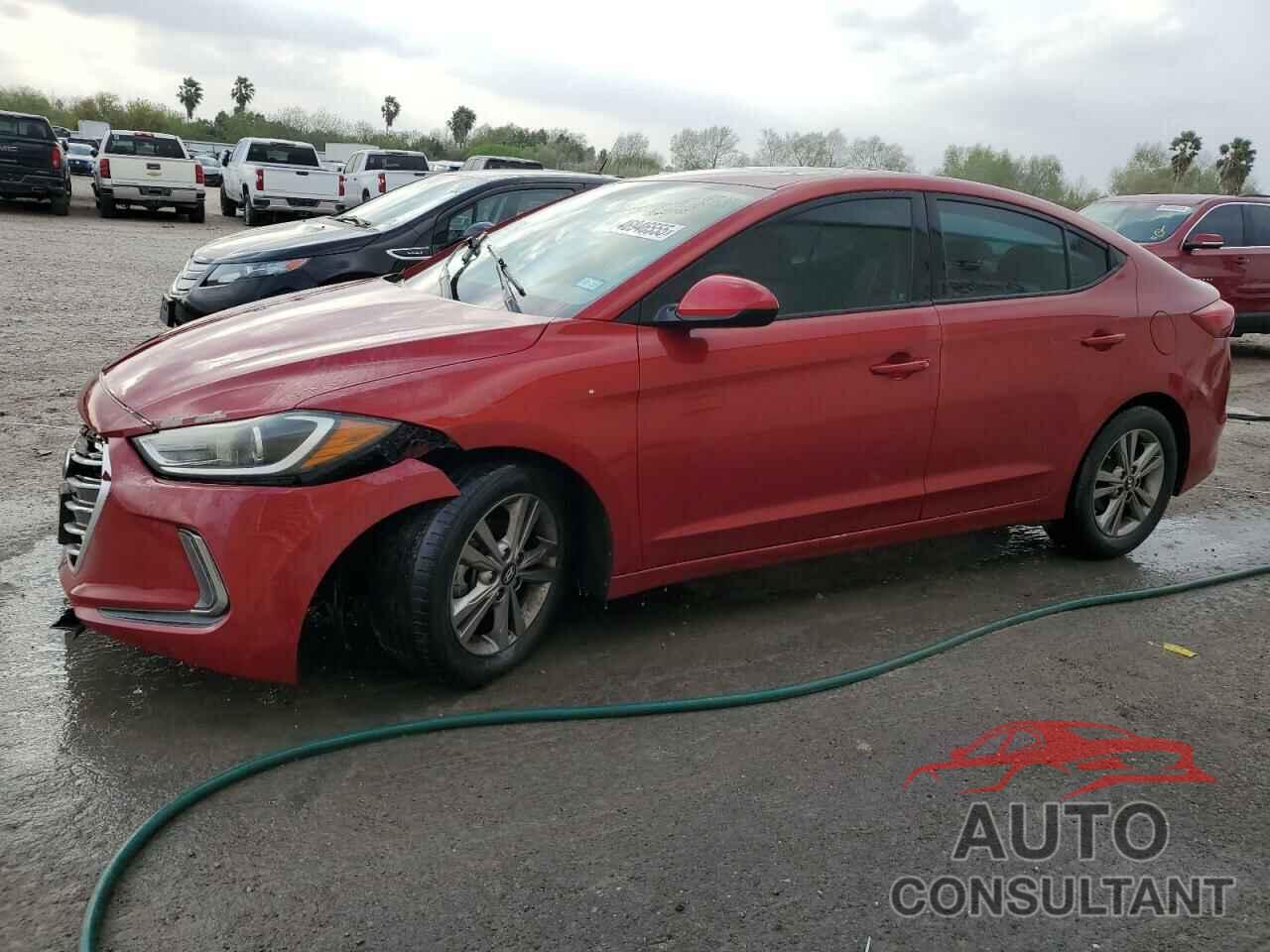 HYUNDAI ELANTRA 2018 - KMHD84LF5JU451092