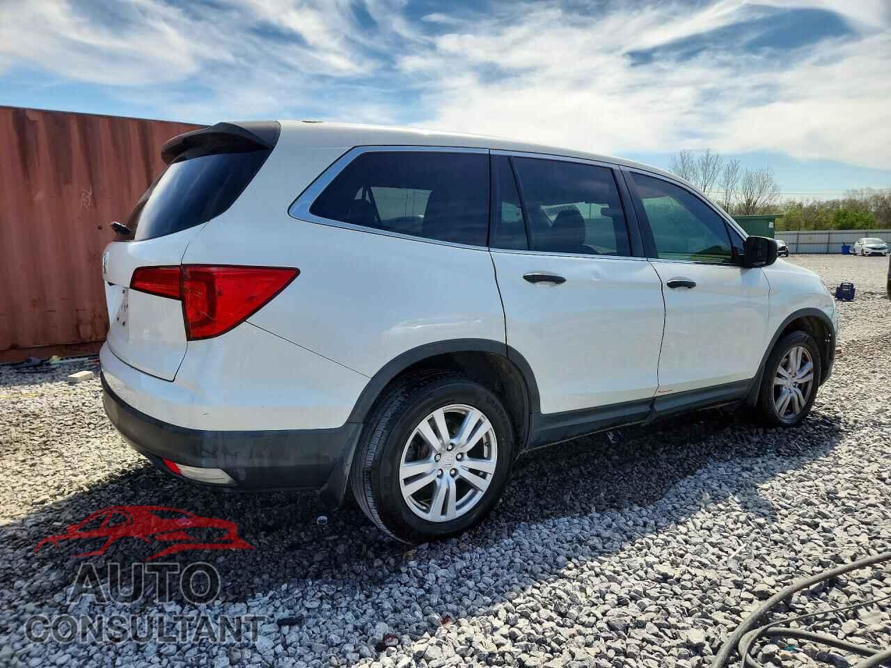 HONDA PILOT 2016 - 5FNYF5H12GB036263