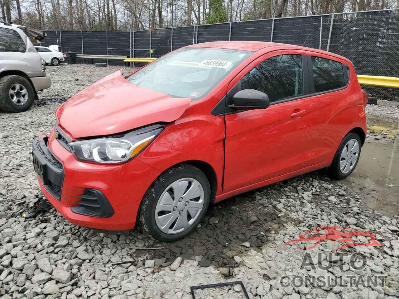 CHEVROLET SPARK 2017 - KL8CB6SA6HC839184