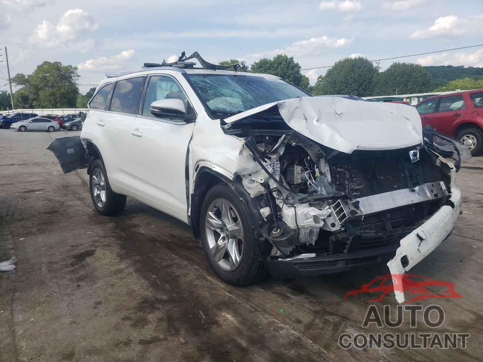 TOYOTA HIGHLANDER 2016 - 5TDDKRFH9GS235145