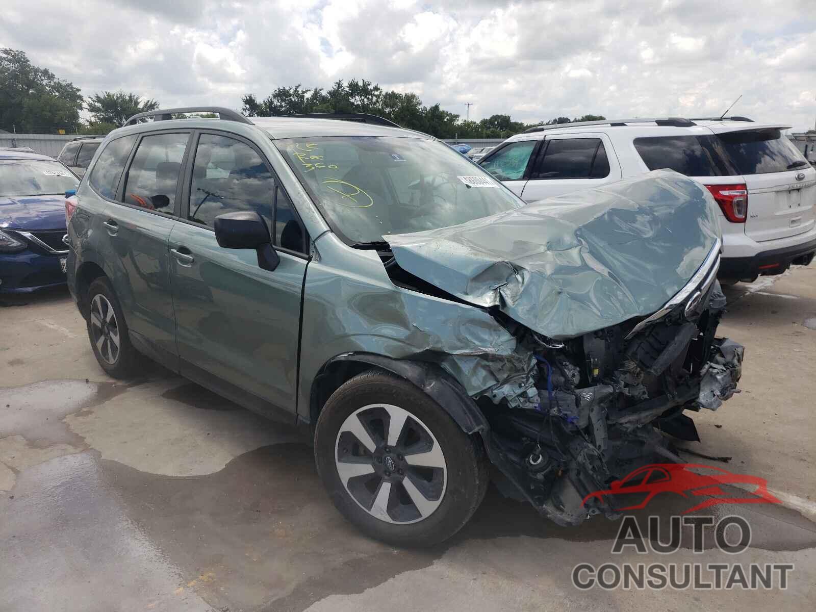 SUBARU FORESTER 2018 - JF2SJABC9JH480756