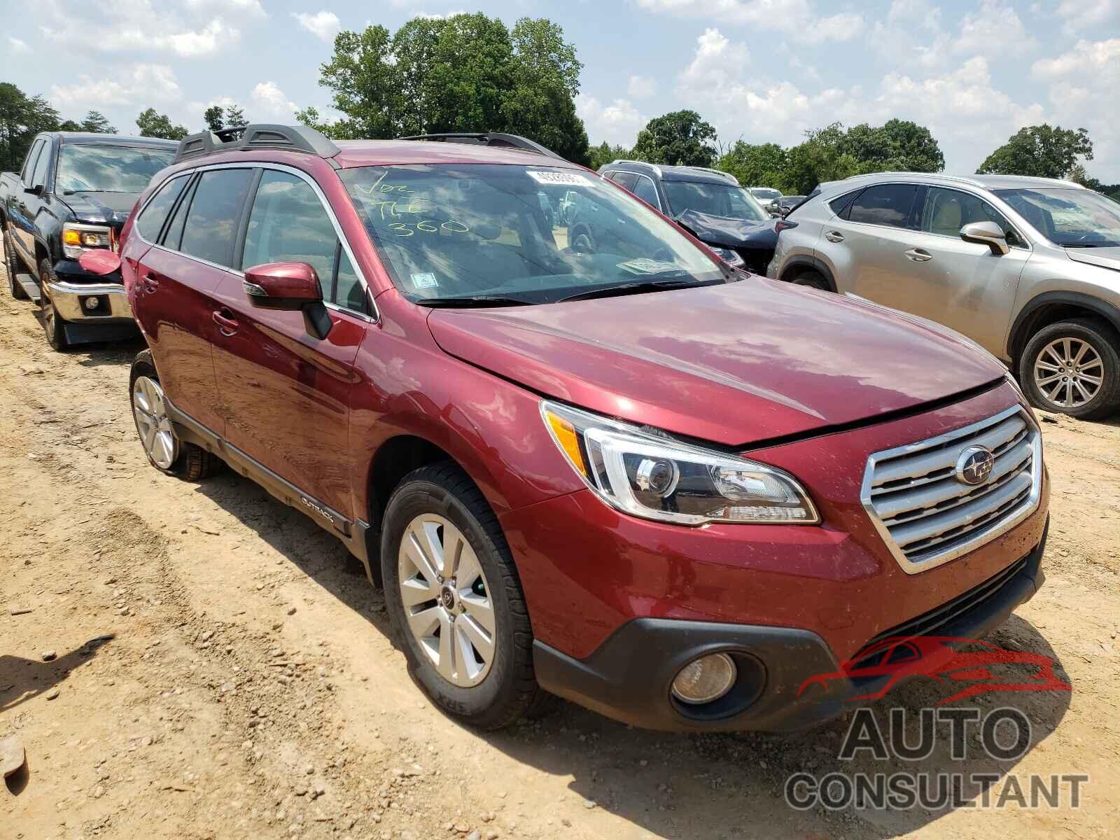 SUBARU OUTBACK 2016 - 4S4BSAFC8G3334159