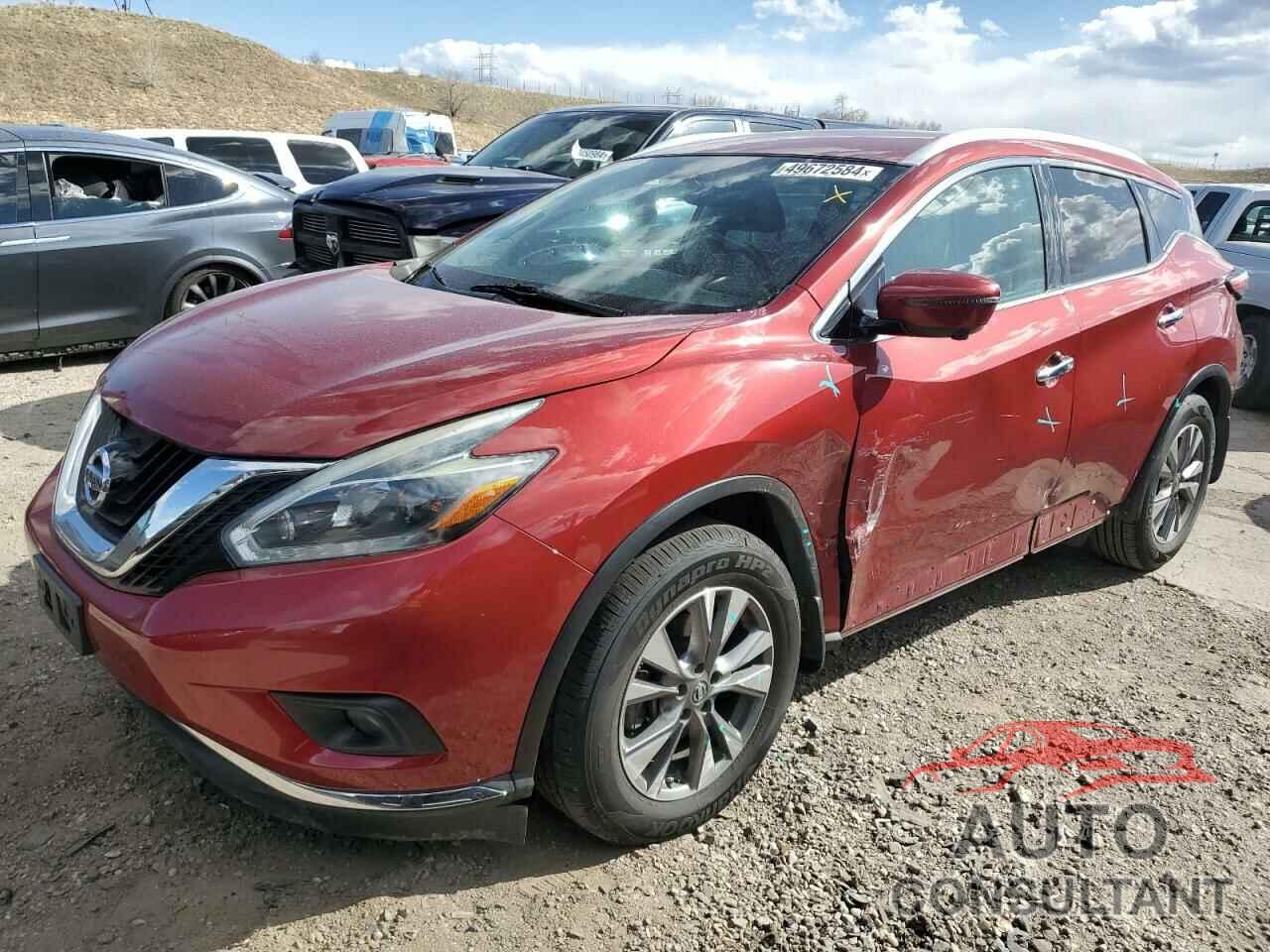 NISSAN MURANO 2018 - 5N1AZ2MH3JN101359