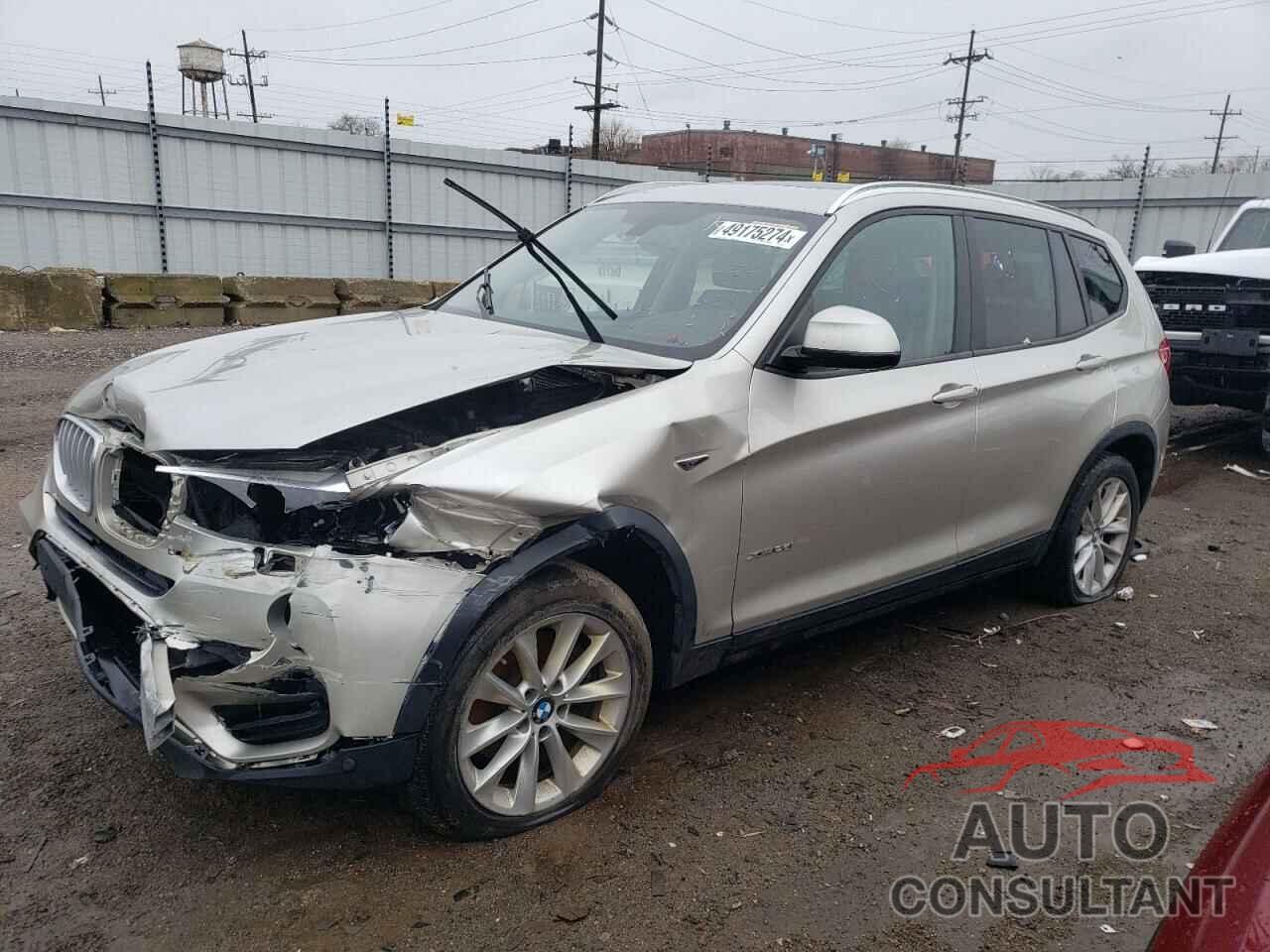 BMW X3 2017 - 5UXWX9C39H0T23702