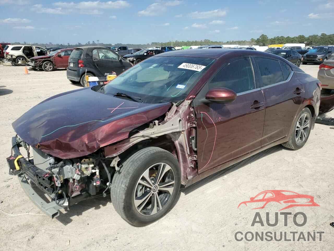 NISSAN SENTRA 2022 - 3N1AB8CV1NY287868