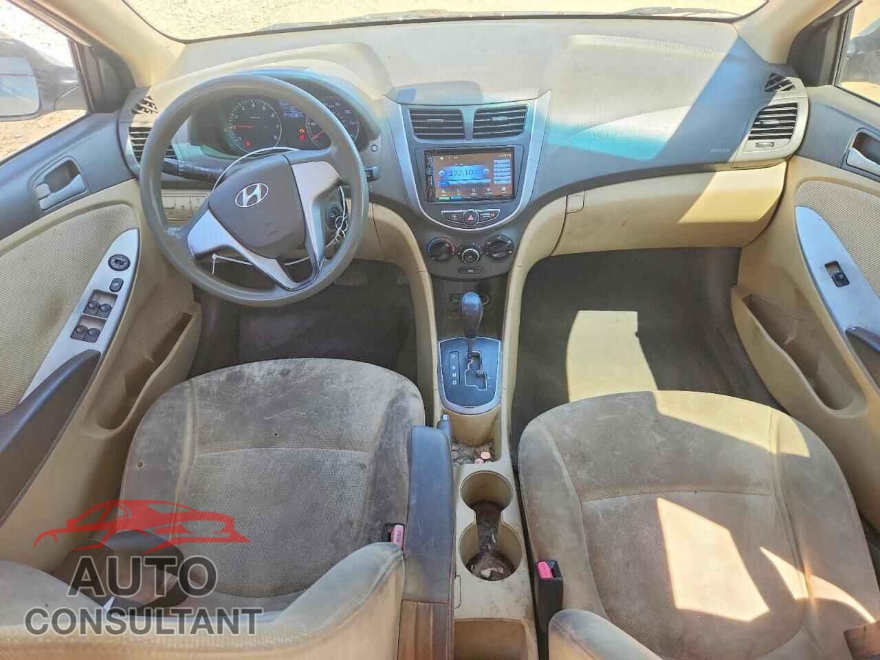 HYUNDAI ACCENT 2012 - KMHCT4AE8CU185283
