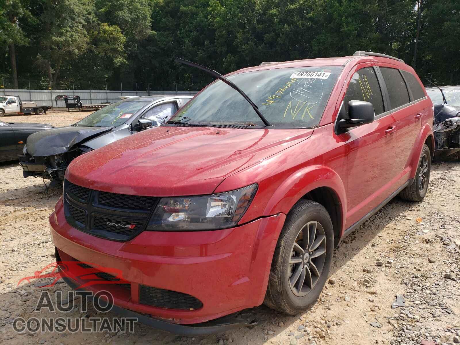 DODGE JOURNEY 2018 - 3C4PDCAB2JT528101