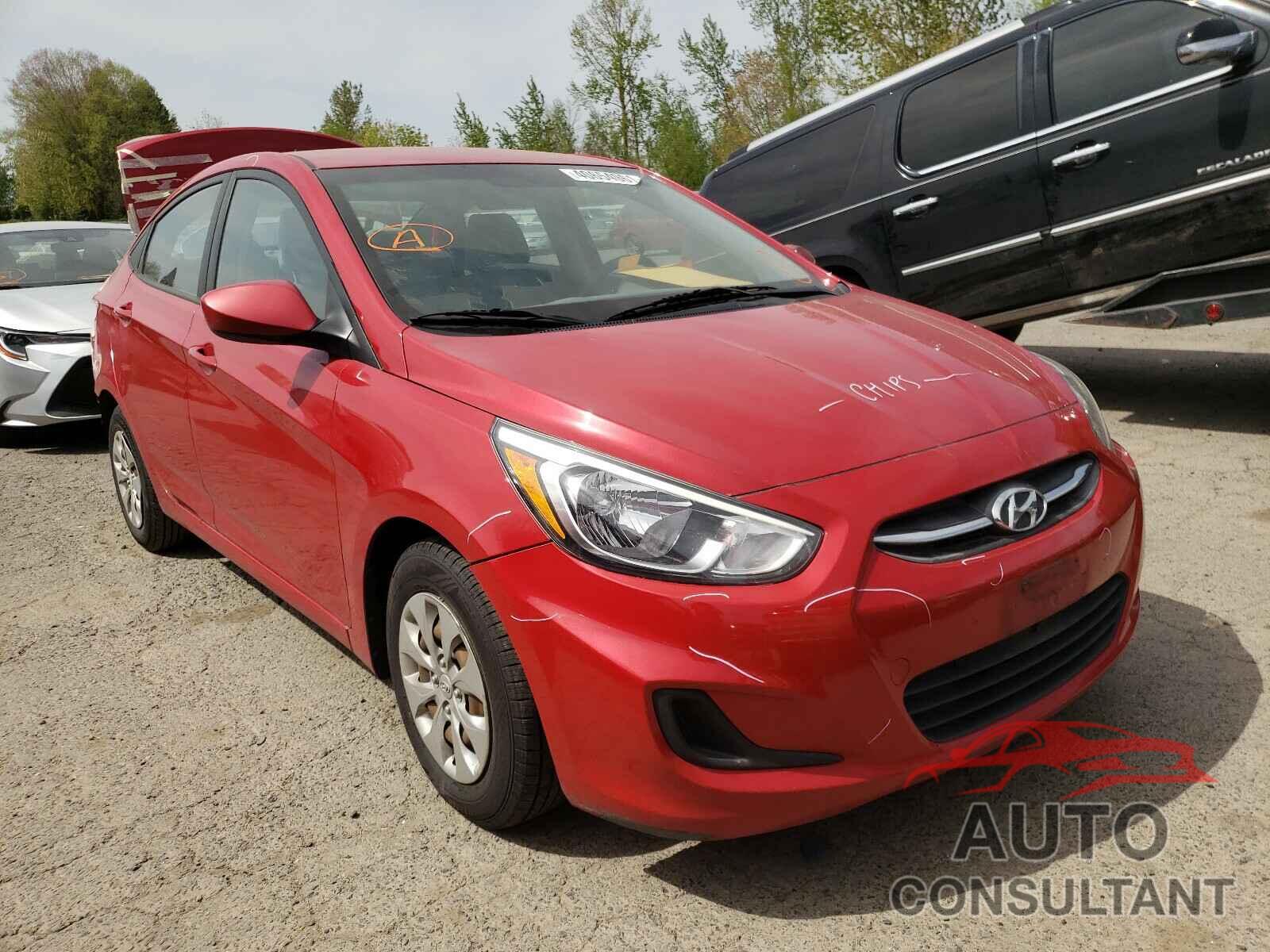 HYUNDAI ACCENT 2016 - KMHCT4AE5GU053927