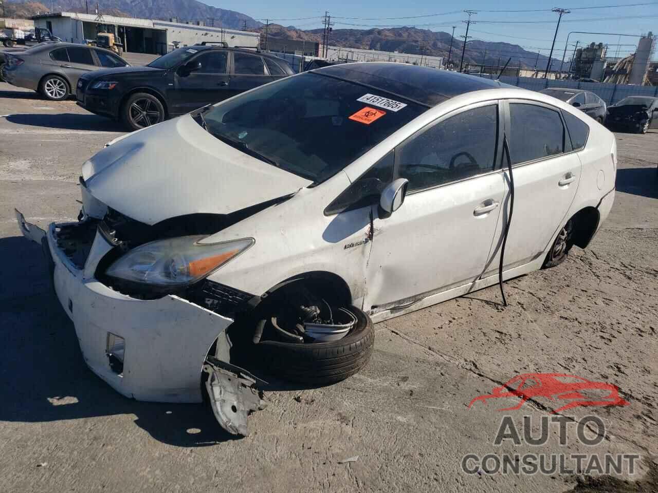 TOYOTA PRIUS 2010 - JTDKN3DU6A0128558