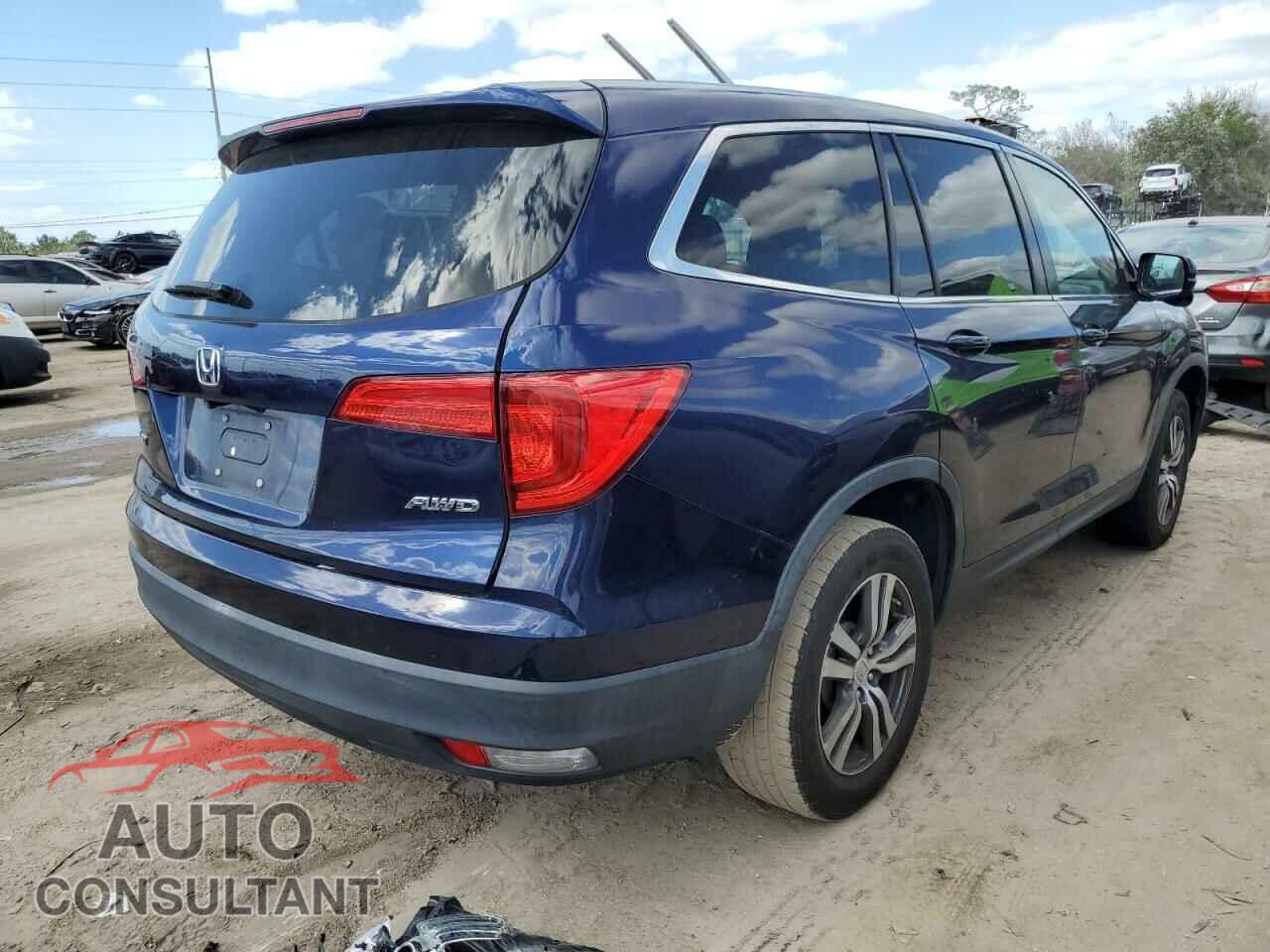 HONDA PILOT 2017 - 5FNYF6H57HB089860