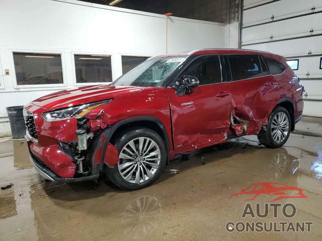 TOYOTA HIGHLANDER 2021 - 5TDEBRCH5MS021631
