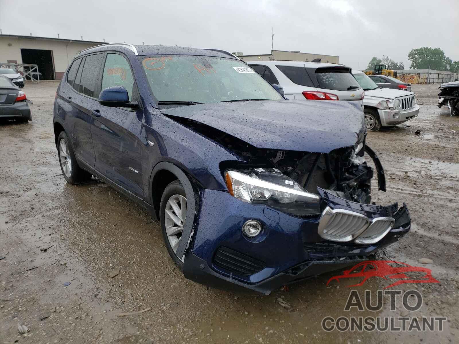BMW X3 2016 - 5UXWX9C55G0D68252