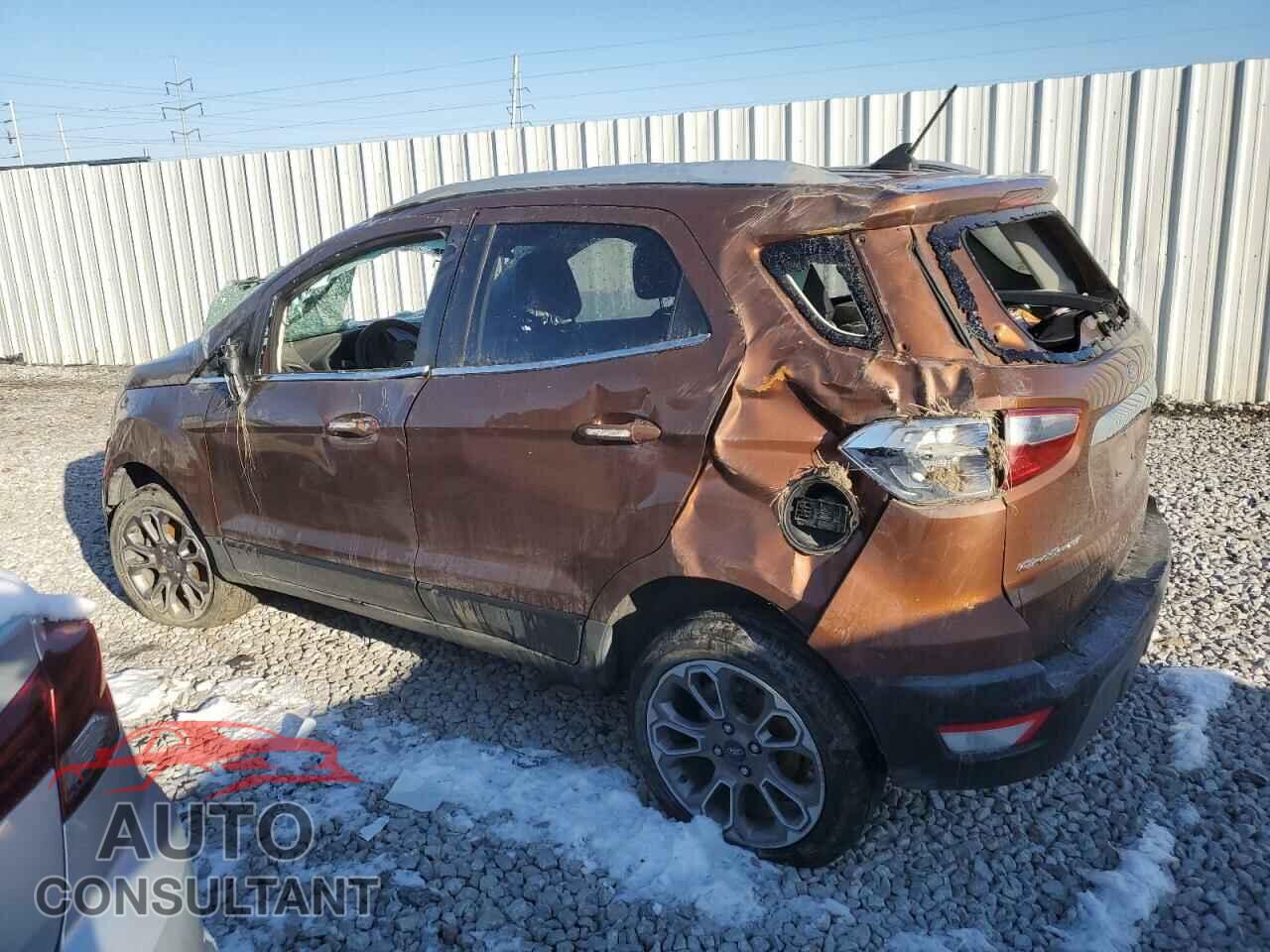 FORD ECOSPORT 2019 - MAJ6S3KL9KC291442