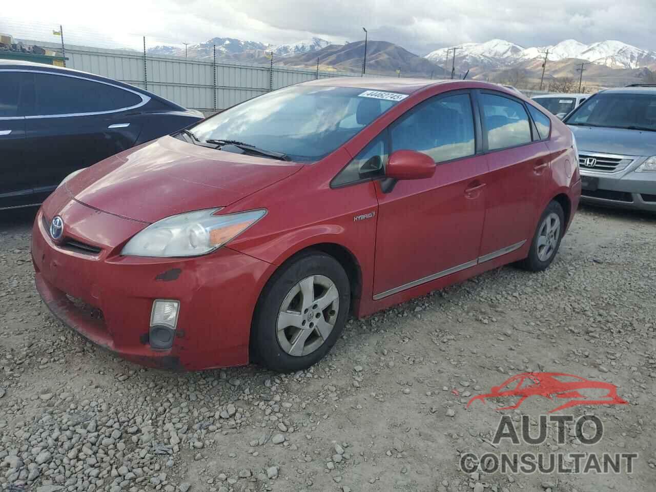 TOYOTA PRIUS 2011 - JTDKN3DUXB0301385