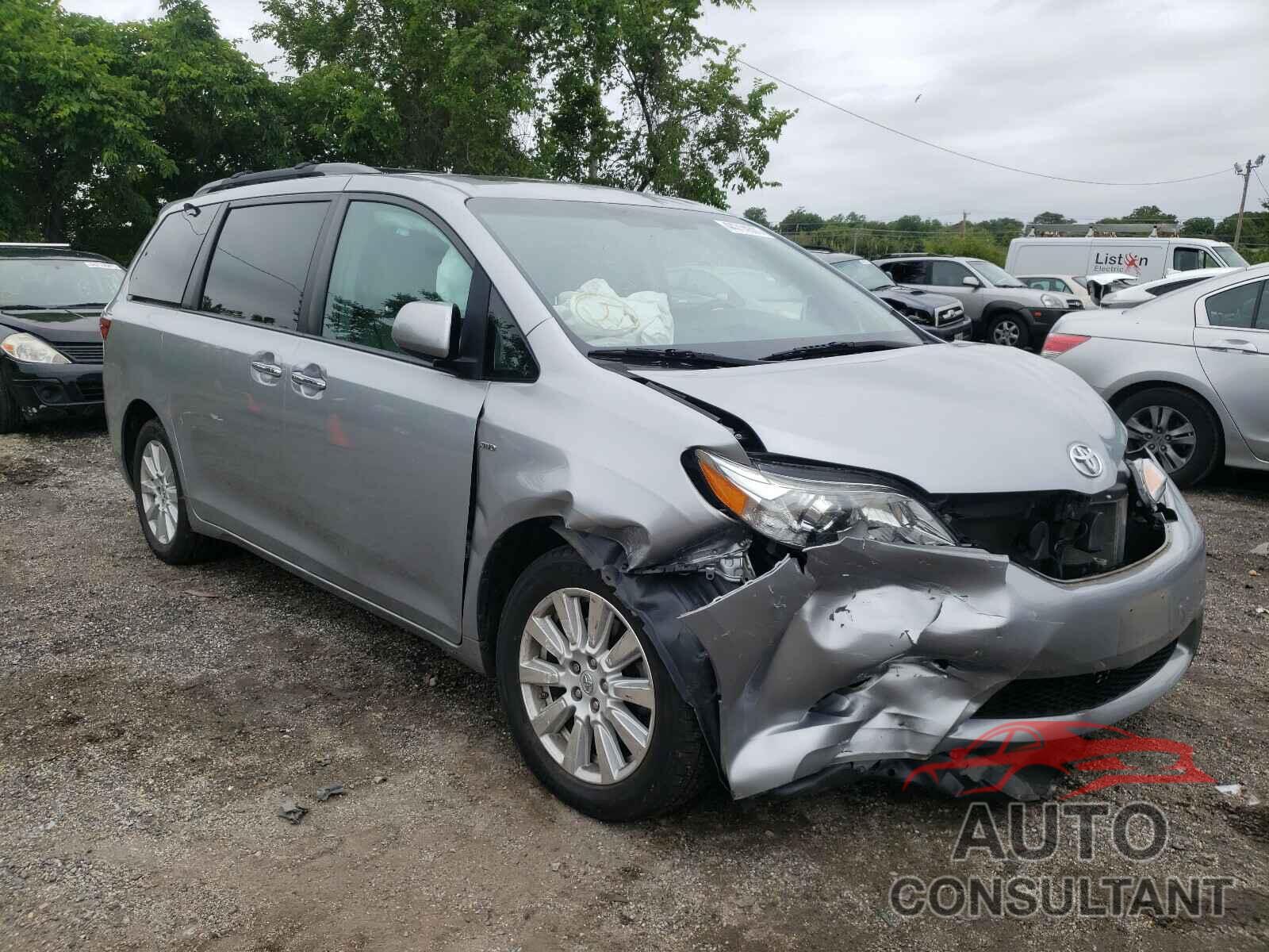 TOYOTA SIENNA 2017 - 5TDDZ3DC1HS165707