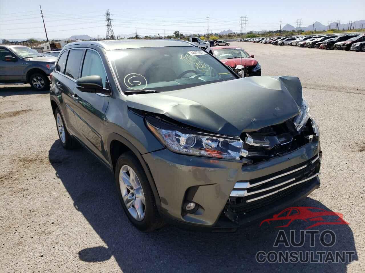 TOYOTA HIGHLANDER 2019 - 5TDYZRFH3KS305843