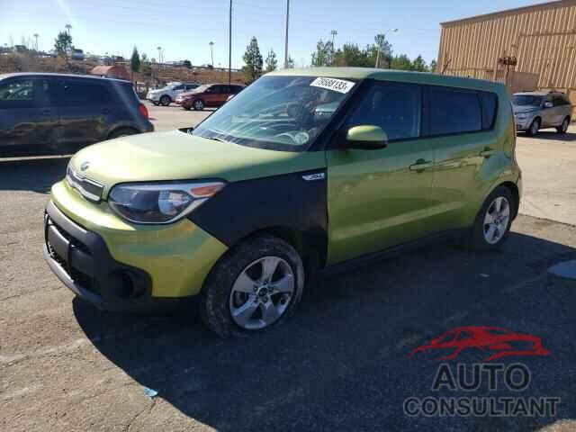 KIA SOUL 2018 - KNDJN2A23J7903205