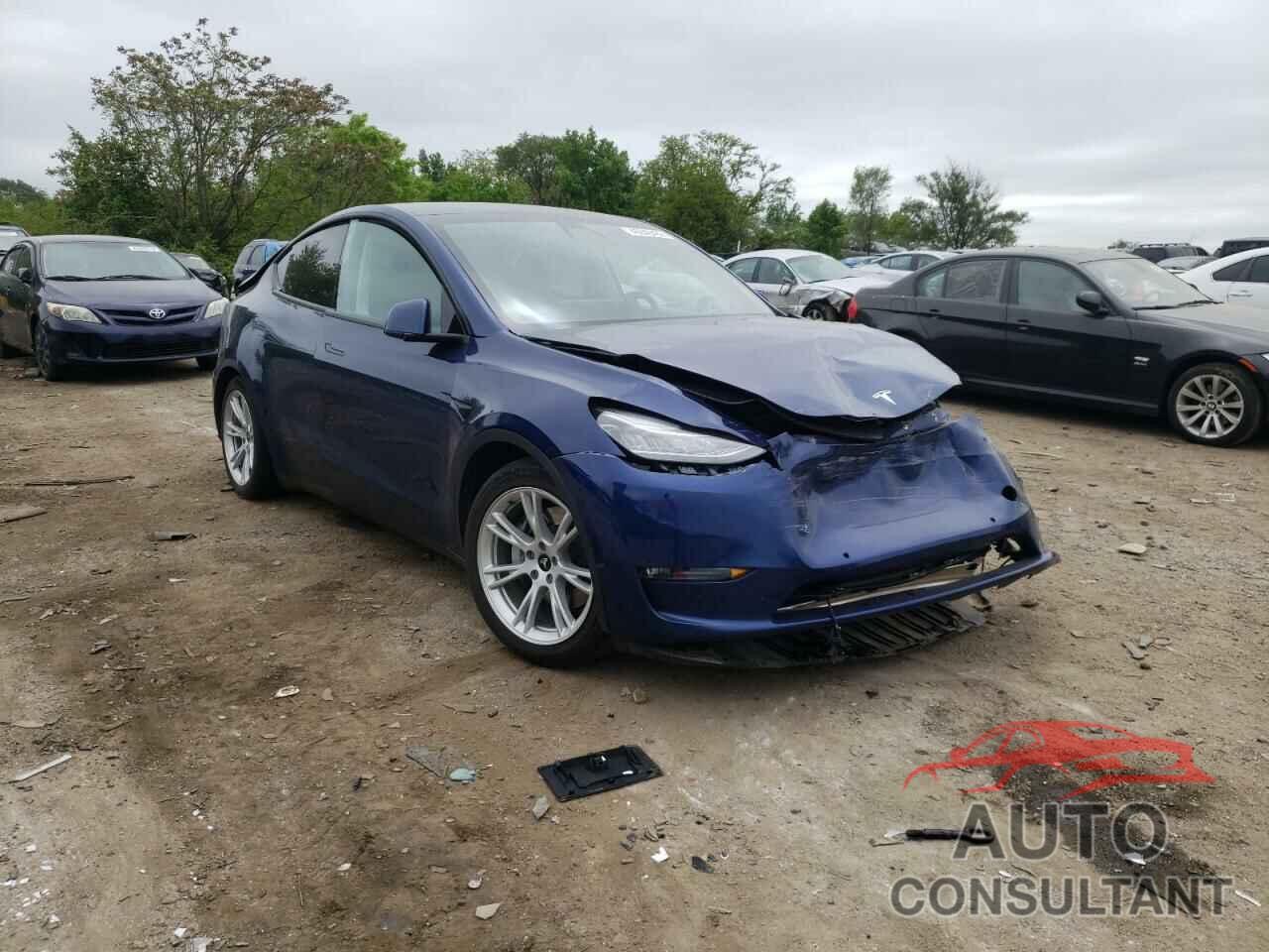 TESLA MODEL Y 2021 - 5YJYGAEE4MF142562