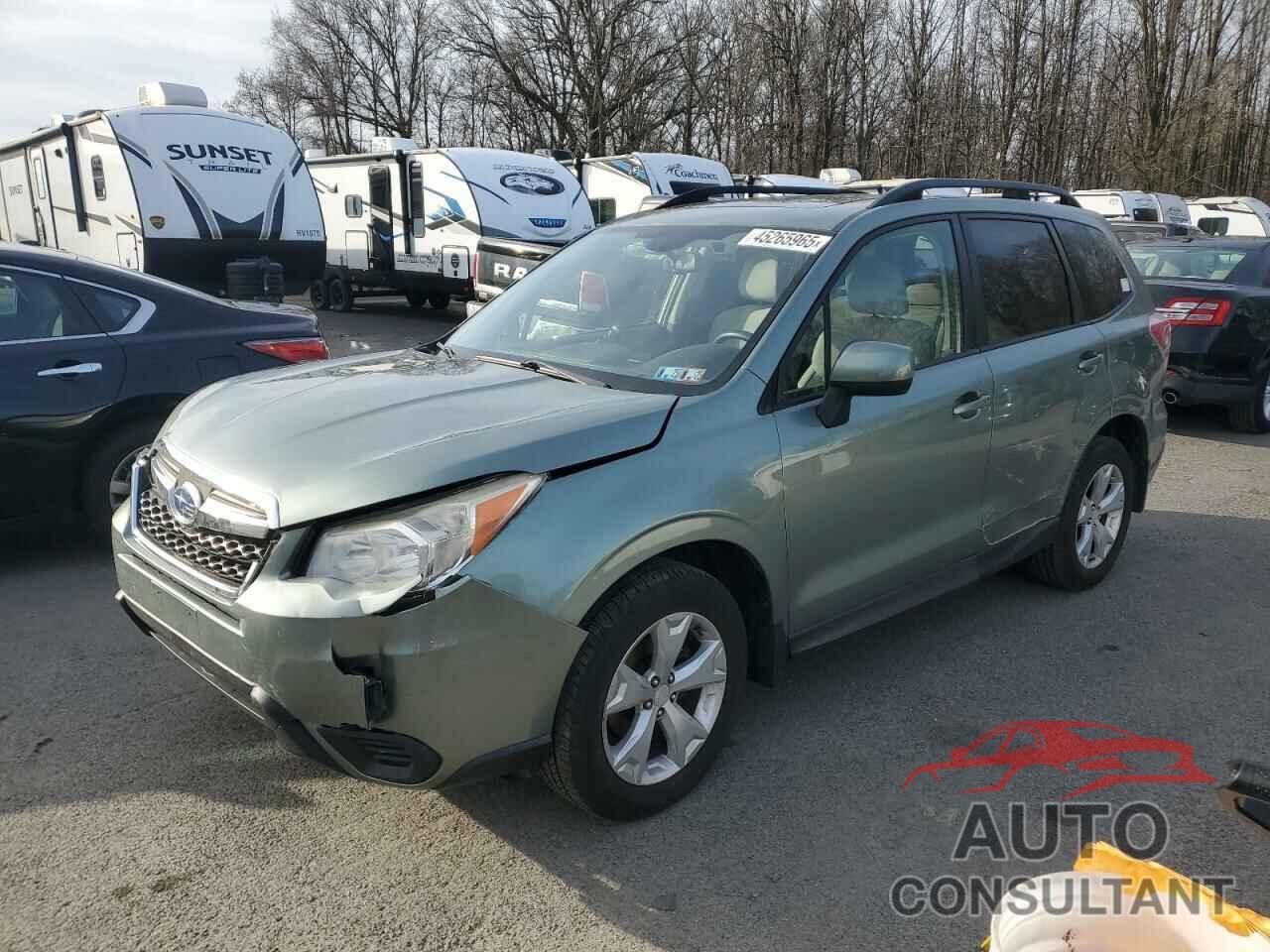 SUBARU FORESTER 2015 - JF2SJAFC3FH459435