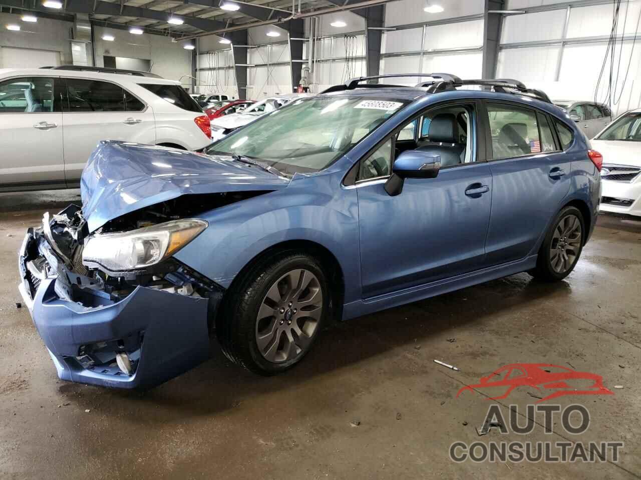 SUBARU IMPREZA 2015 - JF1GPAV65FH288711