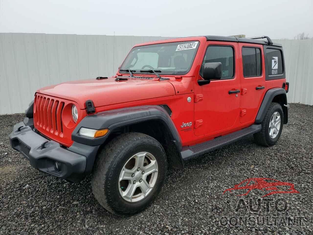 JEEP WRANGLER 2018 - 1C4HJXDG8JW226057