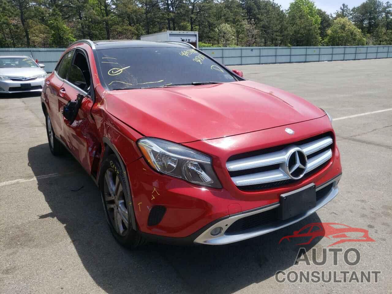 MERCEDES-BENZ GLA-CLASS 2017 - WDCTG4GB4HJ307517